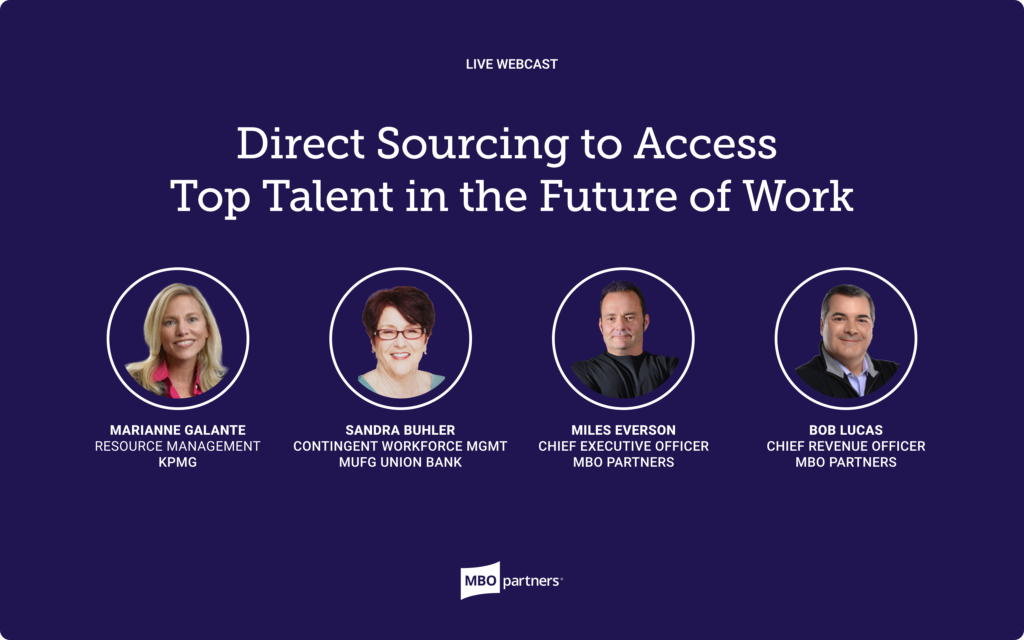 Direct Sourcing to Access  Top Talent in the Future of Work